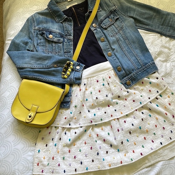 Fossil Austin Small Flap Crossbody Bag in Citrus Yellow - Picture 12 of 13